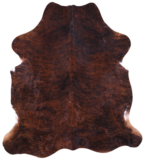 Brindle Natural Cowhide Rug - Large 6'11