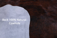 Thumbnail for Brindle Natural Cowhide Rug - Large 6'11