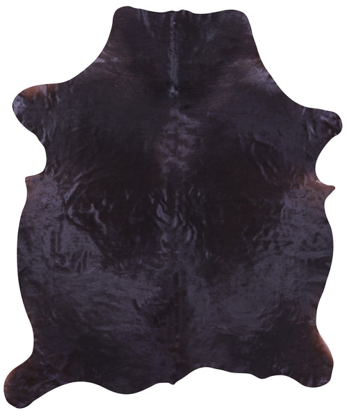 Brown Natural Cowhide Rug - Large 6'10"H x 5'7"W