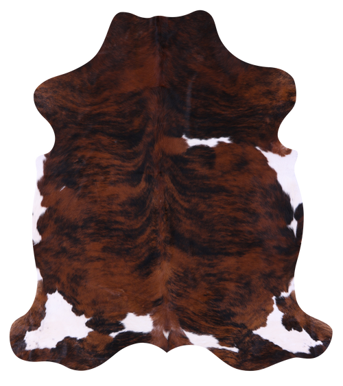 Brindle Natural Cowhide Rug - X-Large 7'0