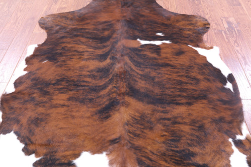 Brindle Natural Cowhide Rug - X-Large 7'0