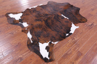 Thumbnail for Tricolor Natural Cowhide Rug - XLarge 7'0