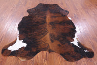 Thumbnail for Tricolor Natural Cowhide Rug - XLarge 7'1