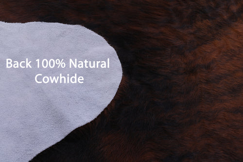 Brindle Natural Cowhide Rug - X-Large 7'1