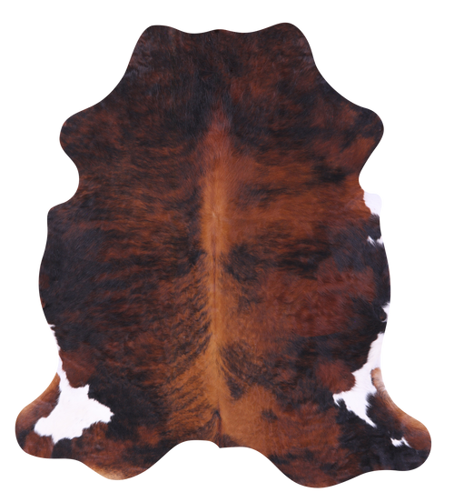Brindle Natural Cowhide Rug - X-Large 7'1