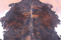 Thumbnail for Tricolor Natural Cowhide Rug - XLarge 7'1