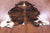 Tricolor Natural Cowhide Rug - XLarge 7'0"H x 5'10"W