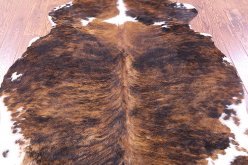 Tricolor Natural Cowhide Rug - XLarge 7'0