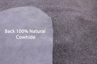 Thumbnail for Grey Natural Cowhide Rug - XLarge 7'6
