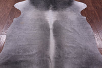 Thumbnail for Grey Natural Cowhide Rug - XLarge 7'6