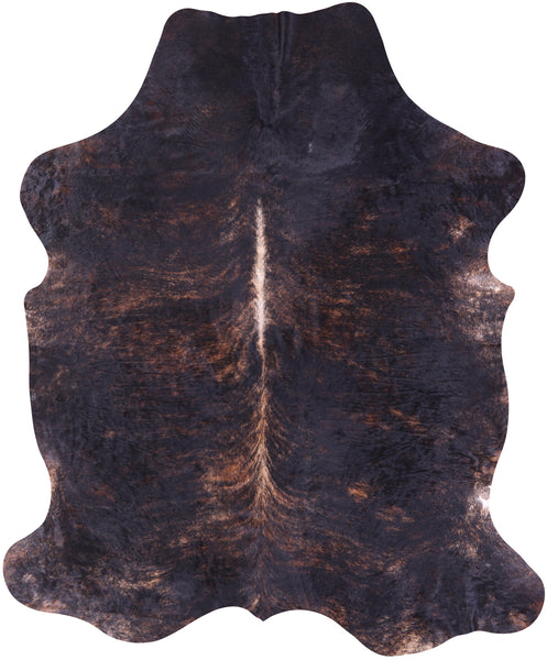 Brindle Natural Cowhide Rug - XLarge 8'1"H x 6'9"W