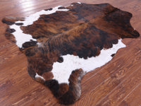 Thumbnail for Tricolor Natural Cowhide Rug - XLarge 7'2