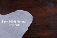 Thumbnail for Brindle Natural Cowhide Rug - Large 6'6