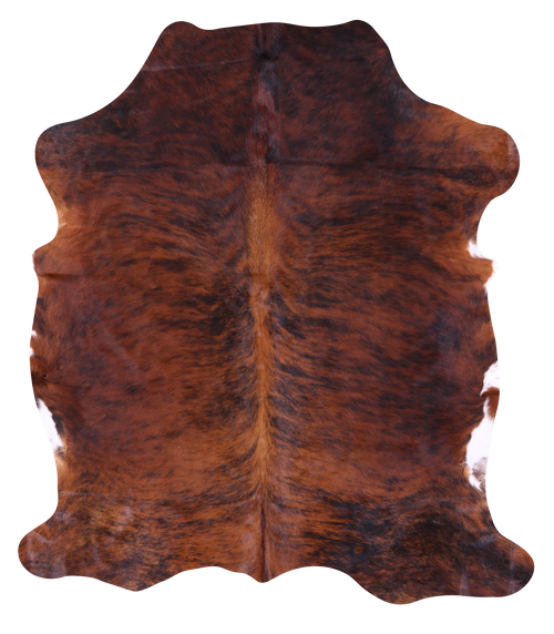 Brindle Natural Cowhide Rug - Large 6'6