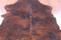 Thumbnail for Brown Natural Cowhide Rug - Large 6'5