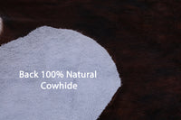 Thumbnail for Brown Natural Cowhide Rug - Large 6'5