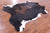 Tricolor Natural Cowhide Rug - Large 6'11"H x 6'1"W