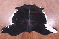 Thumbnail for Tricolor Natural Cowhide Rug - Large 6'11