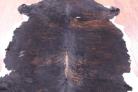 Thumbnail for Tricolor Natural Cowhide Rug - Large 6'11