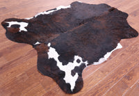 Thumbnail for Tricolor Natural Cowhide Rug - Large 6'9