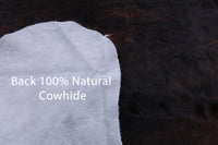 Thumbnail for Tricolor Natural Cowhide Rug - Large 6'9