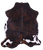 Tricolor Natural Cowhide Rug - Large 6'9"H x 5'10"W