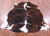 Tricolor Natural Cowhide Rug - Large 6'6"H x 5'2"W
