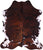 Tricolor Natural Cowhide Rug - Large 6'10"H x 5'9"W