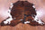 Tricolor Natural Cowhide Rug - Large 6'10"H x 5'9"W