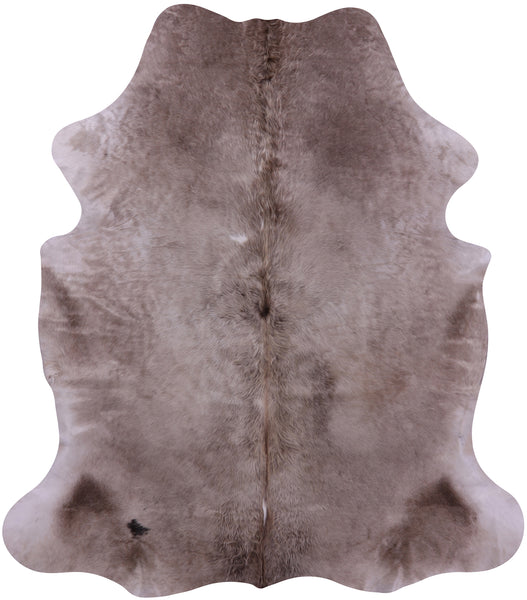 Grey Natural Cowhide Rug - Large 6'5"H x 5'7"W