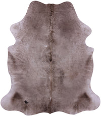 Thumbnail for Grey Natural Cowhide Rug - Large 6'5