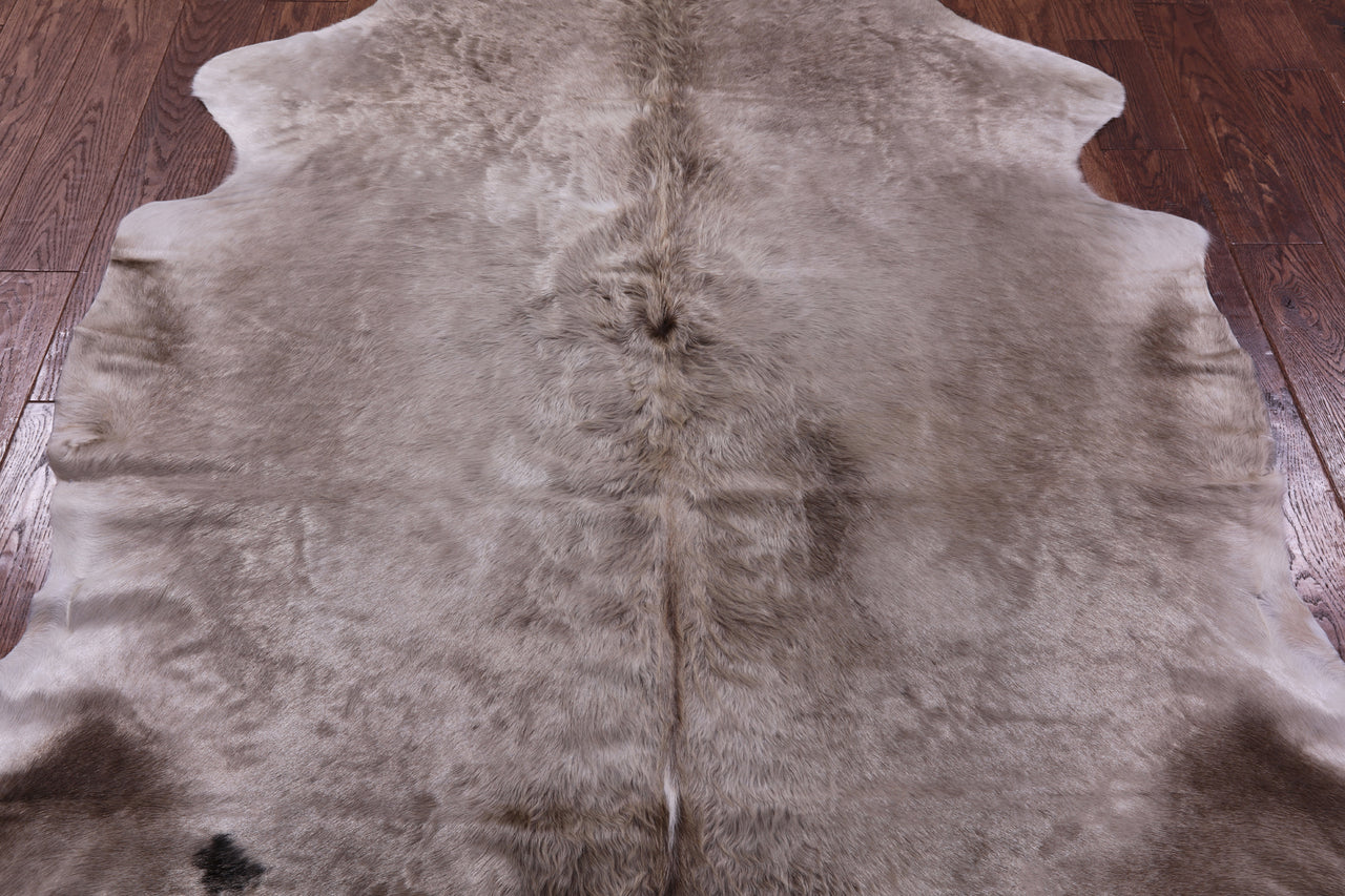 Grey Natural Cowhide Rug - Large 6'5"H x 5'7"W