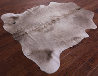 Thumbnail for Grey Natural Cowhide Rug - Large 6'5