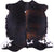 Tricolor Natural Cowhide Rug - Medium 6'1"H x 6'4"W