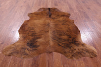 Thumbnail for Brown Natural Cowhide Rug - Medium 6'3