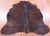 Brown Natural Cowhide Rug - Large 6'4"H x 5'4"W