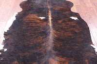 Thumbnail for Tricolor Natural Cowhide Rug - Large 6'10