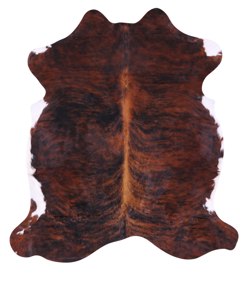 Brindle Natural Cowhide Rug - Large 6'8