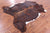 Brindle Natural Cowhide Rug - Large 6'8"H x 5'11"W