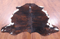 Thumbnail for Tricolor Natural Cowhide Rug - XLarge 7'0