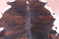 Thumbnail for Tricolor Natural Cowhide Rug - XLarge 7'0