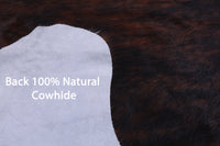 Thumbnail for Tricolor Natural Cowhide Rug - XLarge 7'0