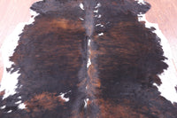 Thumbnail for Tricolor Natural Cowhide Rug - XLarge 7'1