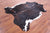 Tricolor Natural Cowhide Rug - XLarge 7'1"H x 6'1"W