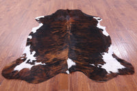 Thumbnail for Tricolor Natural Cowhide Rug - XLarge 7'3