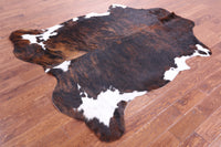 Thumbnail for Tricolor Natural Cowhide Rug - XLarge 7'3