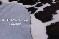 Thumbnail for Tricolor Natural Cowhide Rug - XLarge 7'11