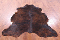 Thumbnail for Brown Natural Cowhide Rug - Large 6'6