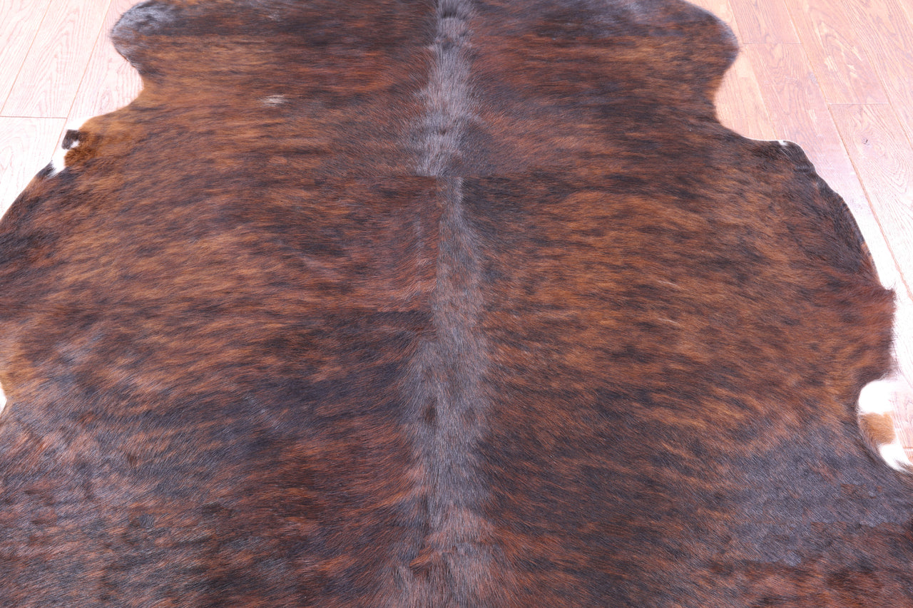 Brown Natural Cowhide Rug - Large 6'6"H x 5'8"W