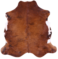 Thumbnail for Brown Natural Cowhide Rug - Large 6'7